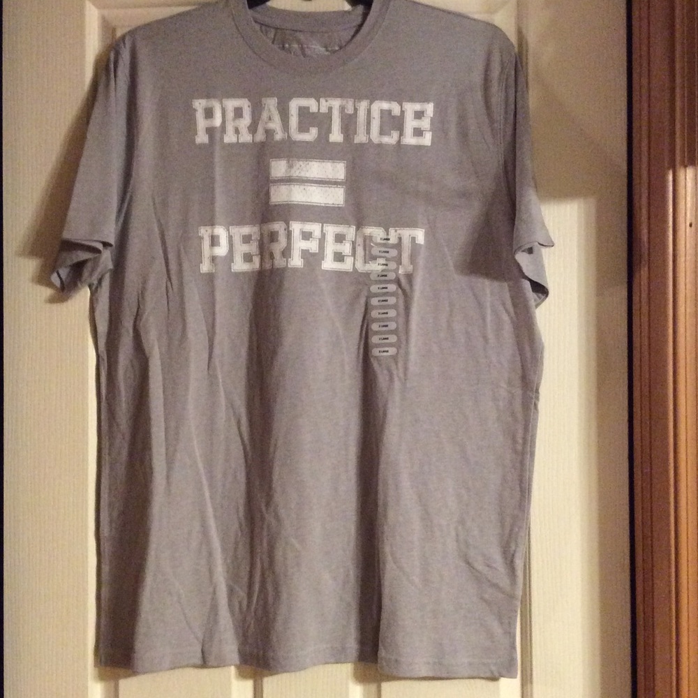 XL men's grey T-shirt